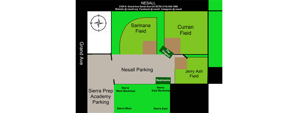 NESALL Site Map