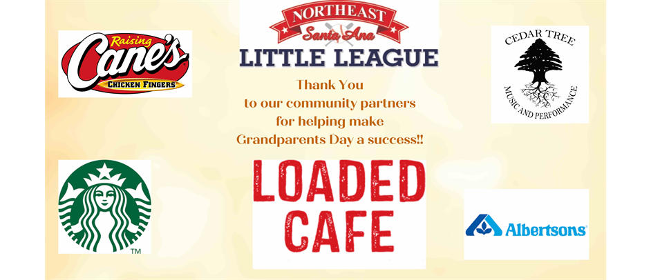 Thank you Community Partners